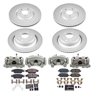 PowerStop® - Z23 Evolution Sport Plain Front and Rear Brake Kit with Calipers