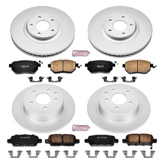 PowerStop® - Z17 Evolution Geomet® Plain Brake Kit