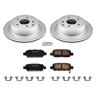 PowerStop® - Z17 Evolution Geomet® Plain Rear Brake Kit