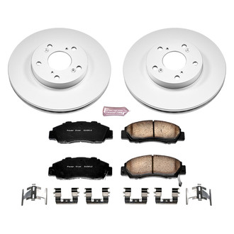 PowerStop® - Z17 Evolution Geomet® Plain Front Brake Kit
