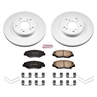 PowerStop® - Z17 Evolution Geomet® Plain Front Brake Kit