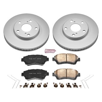 PowerStop® - Z17 Evolution Geomet® Plain Front Brake Kit