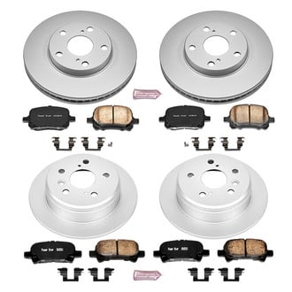 PowerStop® - Z17 Evolution Geomet® Plain Brake Kit