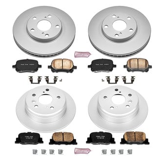 PowerStop® - Z17 Evolution Geomet® Plain Brake Kit