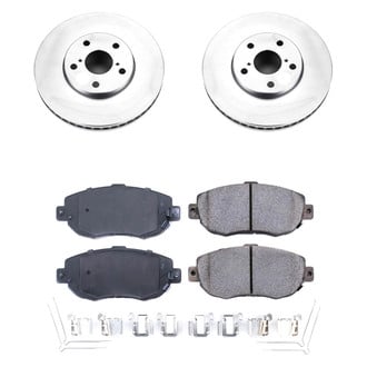PowerStop® - Z17 Evolution Geomet® Plain Front Brake Kit