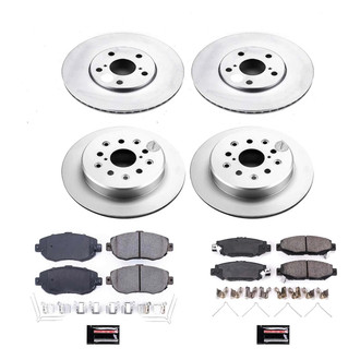 PowerStop® - Z17 Evolution Geomet® Plain Brake Kit