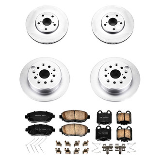 PowerStop® - Evolution Geomet® Z17 Plain Brake Kit