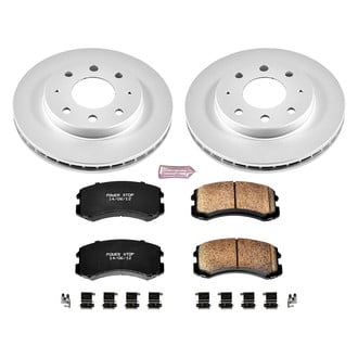 PowerStop® - Z17 Evolution Geomet® Plain Front Brake Kit