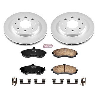 PowerStop® - Z17 Evolution Geomet® Plain Front Brake Kit