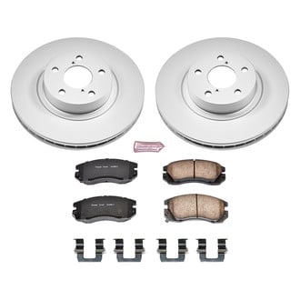 PowerStop® - Z17 Evolution Geomet® Plain Front Brake Kit
