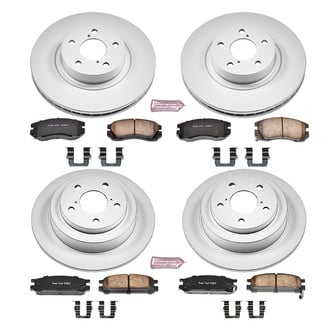 PowerStop® - Z17 Evolution Geomet® Plain Brake Kit
