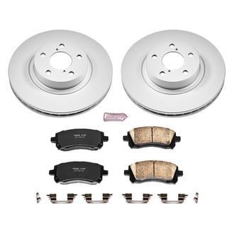 PowerStop® - Z17 Evolution Geomet® Plain Front Brake Kit