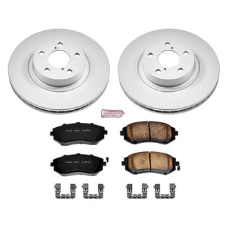PowerStop® - Z17 Evolution Geomet® Plain Front Brake Kit