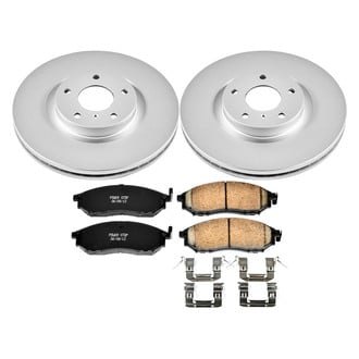 PowerStop® - Z17 Evolution Geomet® Plain Front Brake Kit