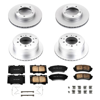 PowerStop® - Evolution Geomet® Z17 Plain Brake Kit