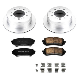 PowerStop® - Z17 Evolution Geomet® Plain Rear Brake Kit