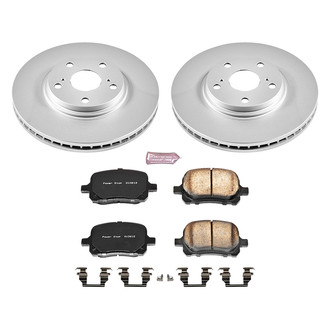 PowerStop® - Z17 Evolution Geomet® Plain Front Brake Kit