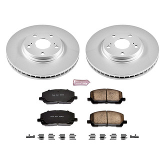 PowerStop® - Z17 Evolution Geomet® Plain Front Brake Kit