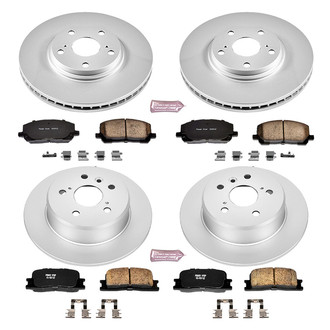 PowerStop® - Z17 Evolution Geomet® Plain Brake Kit