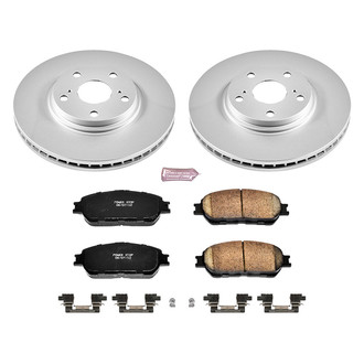 PowerStop® - Z17 Evolution Geomet® Plain Front Brake Kit