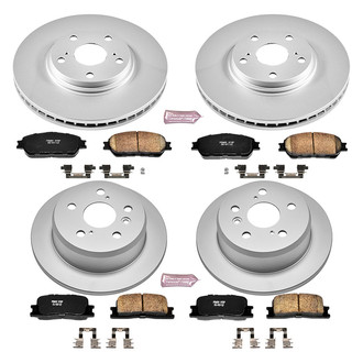 PowerStop® - Evolution Geomet® Z17 Plain Brake Kit
