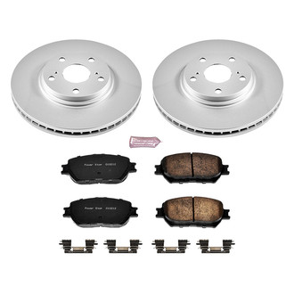 PowerStop® - Z17 Evolution Geomet® Plain Front Brake Kit