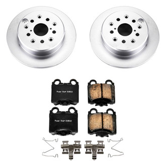 PowerStop® - Z17 Evolution Geomet® Plain Rear Brake Kit