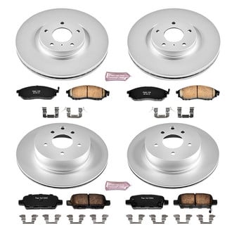 PowerStop® - Evolution Geomet® Z17 Plain Brake Kit