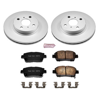 PowerStop® - Z17 Evolution Geomet® Plain Front Brake Kit