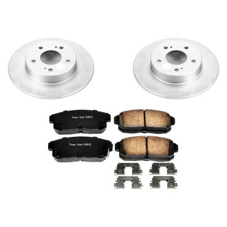 PowerStop® - Z17 Evolution Geomet® Plain Rear Brake Kit