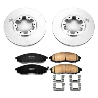 PowerStop® - Z17 Evolution Geomet® Plain Front Brake Kit