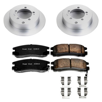 PowerStop® - Z17 Evolution Geomet® Plain Rear Brake Kit