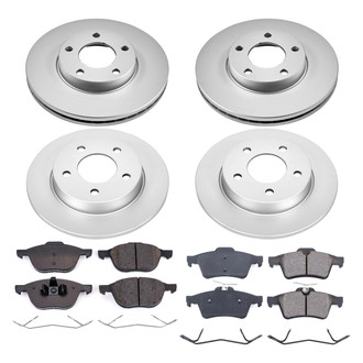 PowerStop® - Z17 Evolution Geomet® Plain Brake Kit
