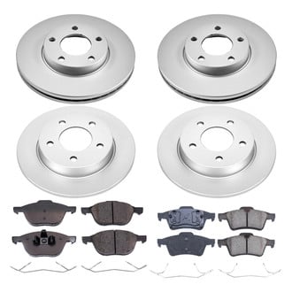 PowerStop® - Z17 Evolution Geomet® Plain Brake Kit
