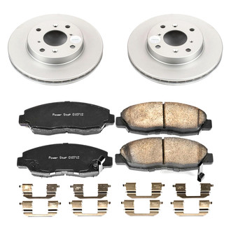 PowerStop® - Z17 Evolution Geomet® Plain Front Brake Kit