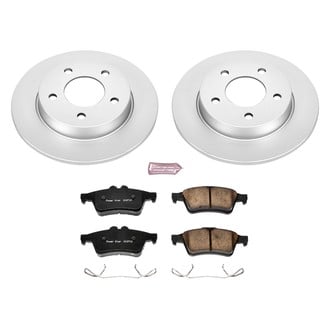 PowerStop® - Z17 Evolution Geomet® Plain Rear Brake Kit