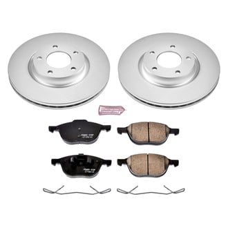PowerStop® - Z17 Evolution Geomet® Plain Front Brake Kit