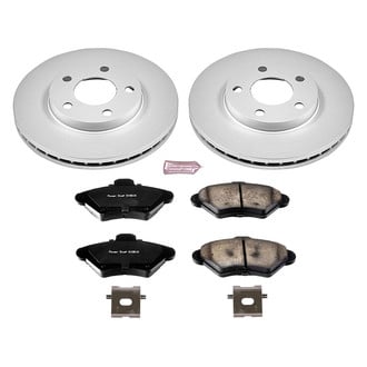 PowerStop® - Z17 Evolution Geomet® Plain Front Brake Kit