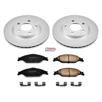 PowerStop® - Z17 Evolution Geomet® Plain Front Brake Kit