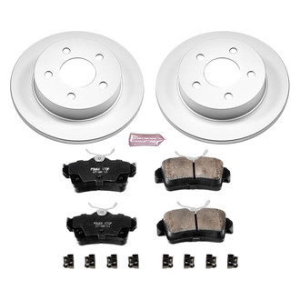 PowerStop® - Z17 Evolution Geomet® Plain Rear Brake Kit