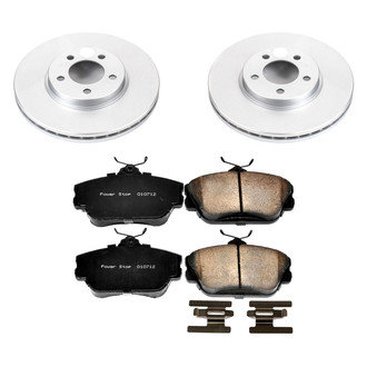 PowerStop® - Z17 Evolution Geomet® Plain Front Brake Kit