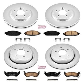 PowerStop® - Z17 Evolution Geomet® Plain Brake Kit