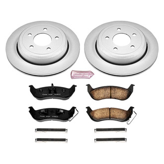 PowerStop® - Z17 Evolution Geomet® Plain Rear Brake Kit