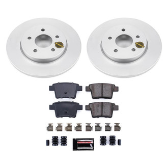 PowerStop® - Z17 Evolution Geomet® Plain Rear Brake Kit