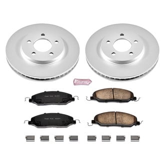 PowerStop® - Z17 Evolution Geomet® Plain Front Brake Kit
