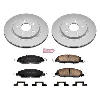 PowerStop® - Z17 Evolution Geomet® Plain Rear Brake Kit