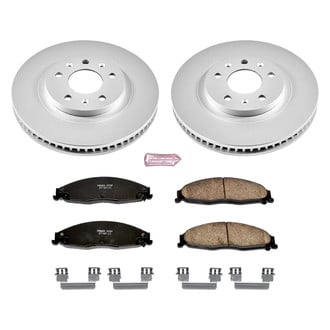 PowerStop® - Z17 Evolution Geomet® Plain Front Brake Kit