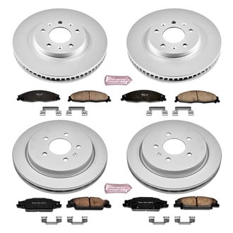 PowerStop® - Z17 Evolution Geomet® Plain Brake Kit