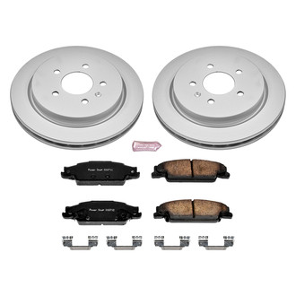 PowerStop® - Z17 Evolution Geomet® Plain Rear Brake Kit