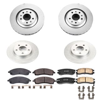 PowerStop® - Evolution Geomet® Z17 Plain Brake Kit